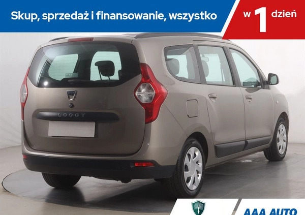 Dacia Lodgy cena 35000 przebieg: 157255, rok produkcji 2015 z Prochowice małe 121